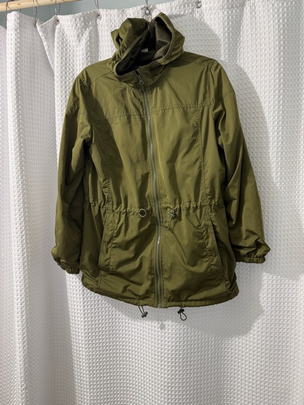 Old Navy Active Women’s Olive Green Active Hooded Jacket Size Medium
